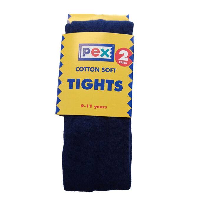 PEX Soft Cotton Tights Navy Thumbnail